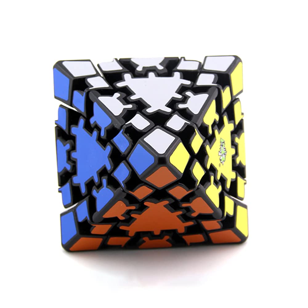 Amazon.com: Yealvin Gear Cube, Gear Octahedron Cube Black Magic